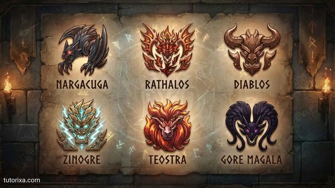 Monster Hunter Symbols