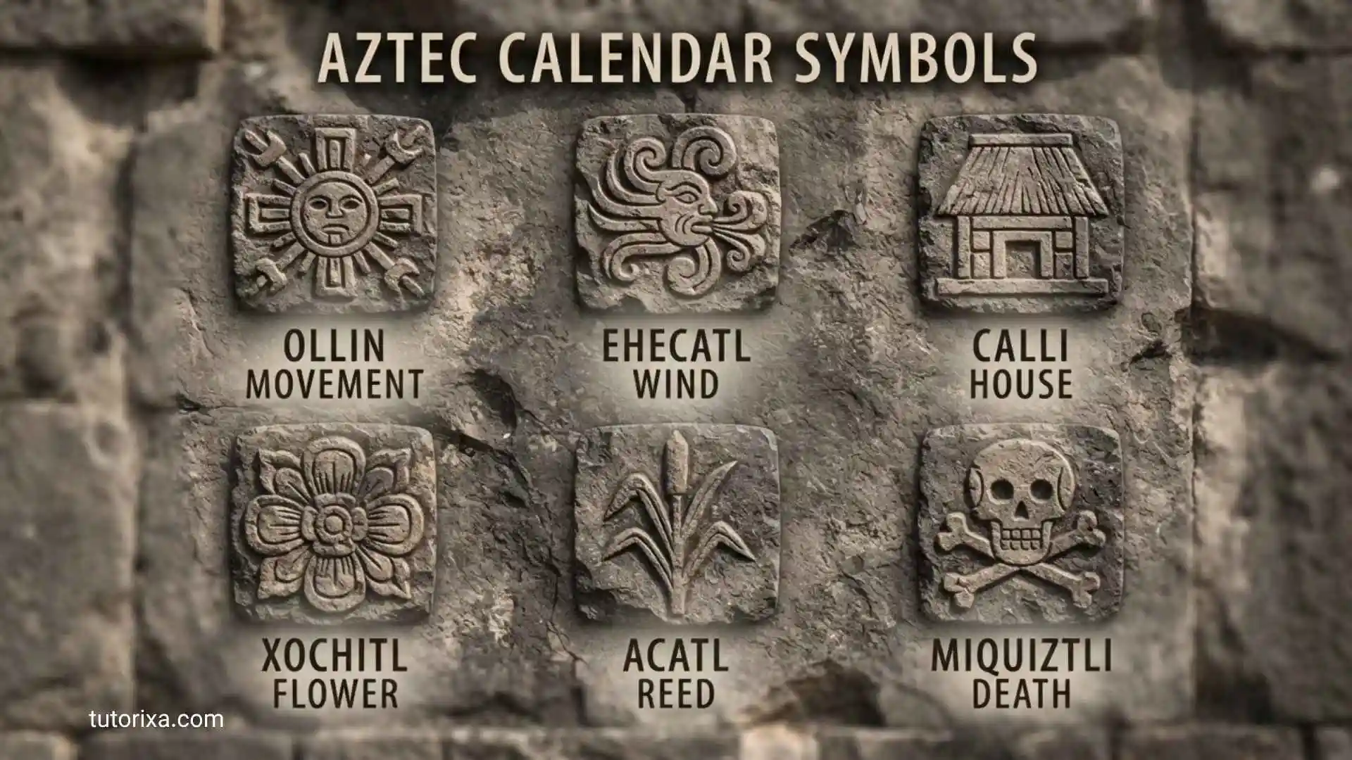 Aztec Calendar Symbols