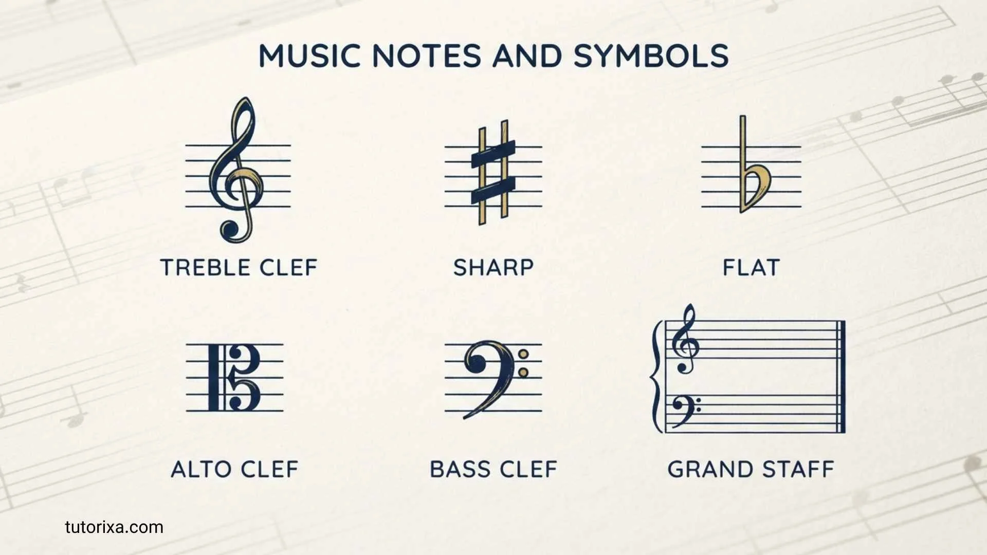 Music Notes and Symbols
