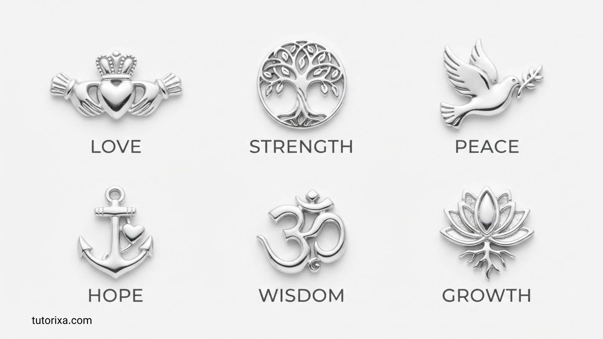 Sterling Silver Symbols