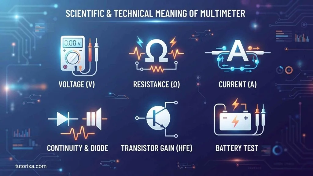 Symbols on a Multimeter